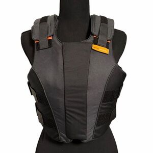 Airowear Teen Outlyne Body Protector -Black and Orange T2 Slim Regular